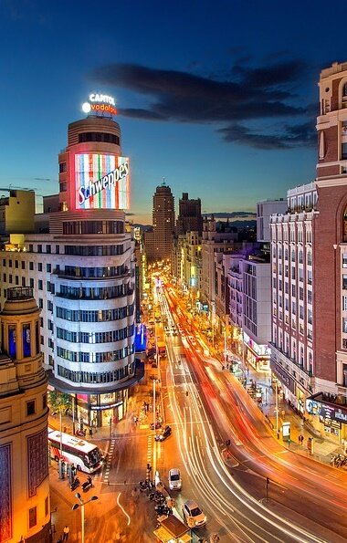 Centro de negocios en el centro de Madrid